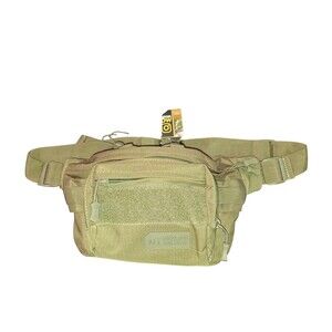 Highland Tactical Waist Fanny Pack Web Molle Adjustable Army Green New